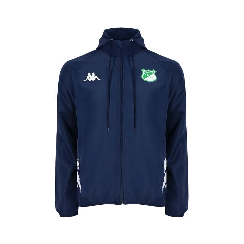 Adverzip Pro 6 Chaqueta Azul Hombre Deportivo Cali Kappa
