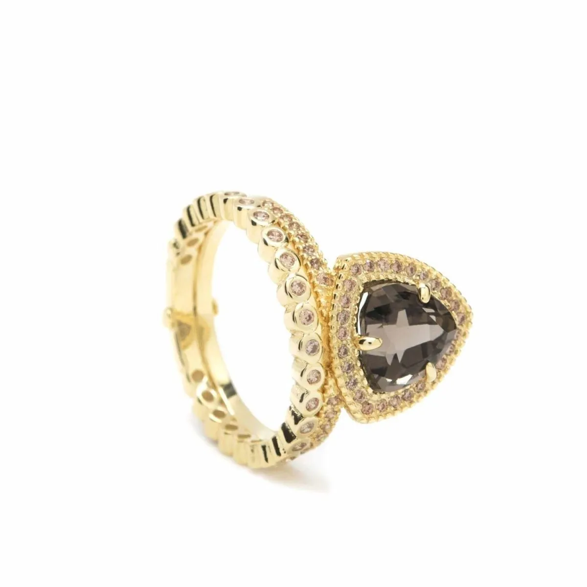 Anillos con piedras diseo original y circonitas