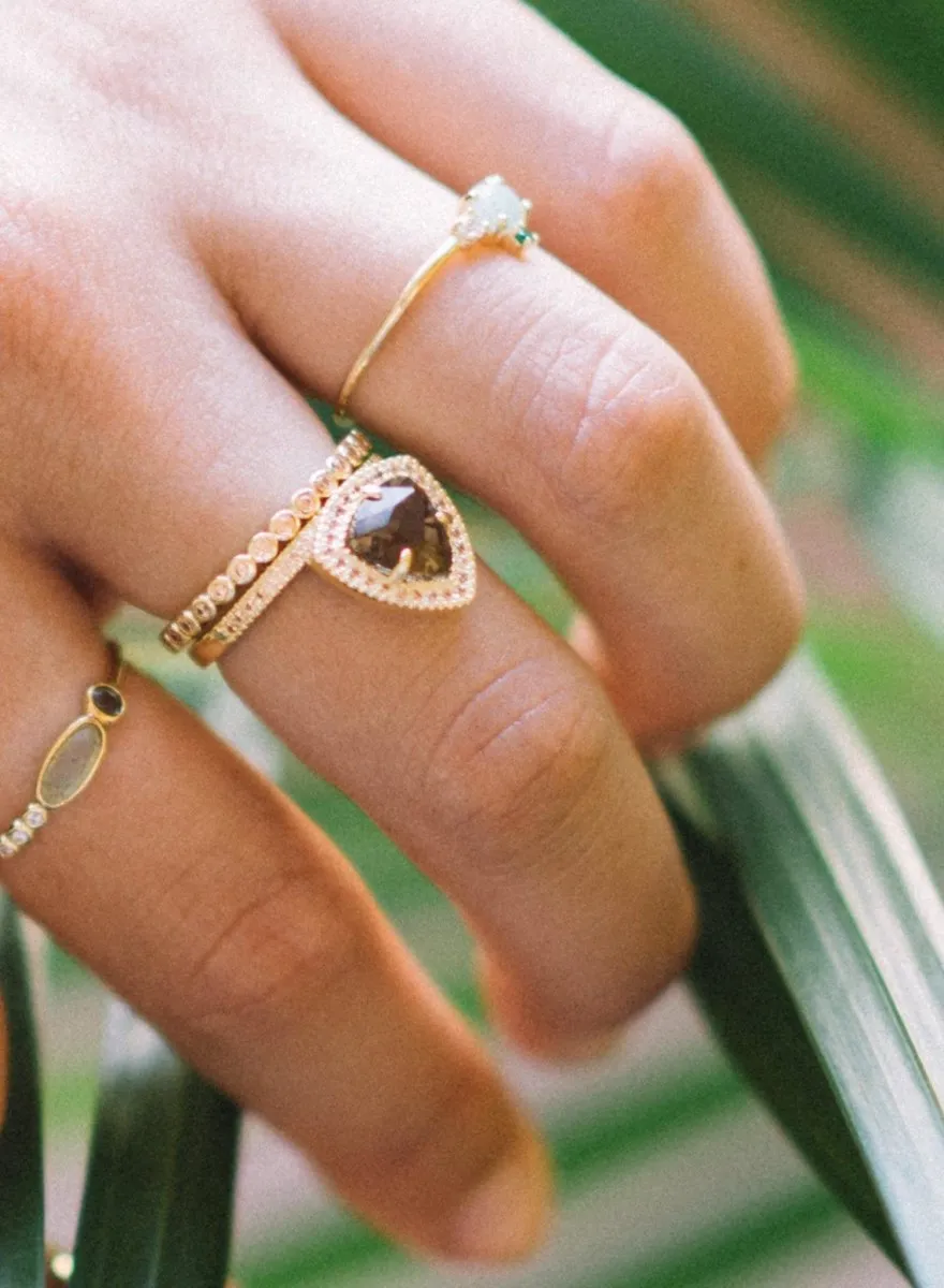 Anillos con piedras diseo original y circonitas