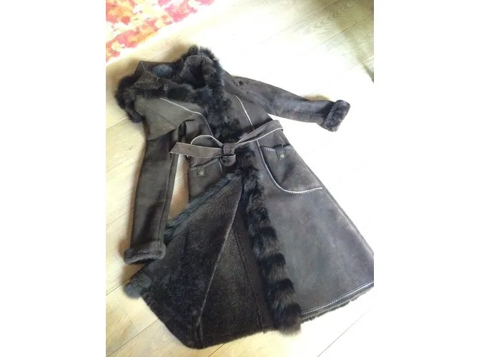Autre Marque Abrigos, Ropa de calle Chocolate 
