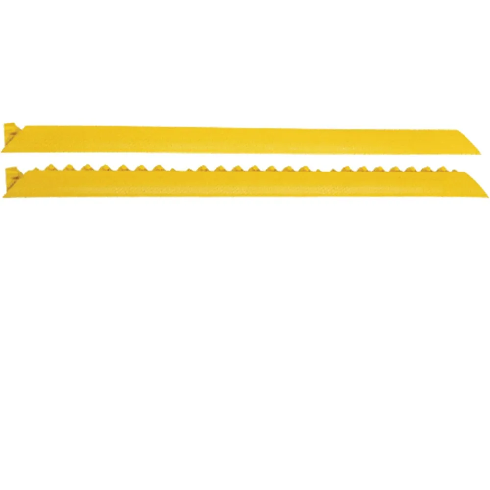 Bordillo para alfombrilla NoTrax Slabmat Carré™, hembra, amarillo