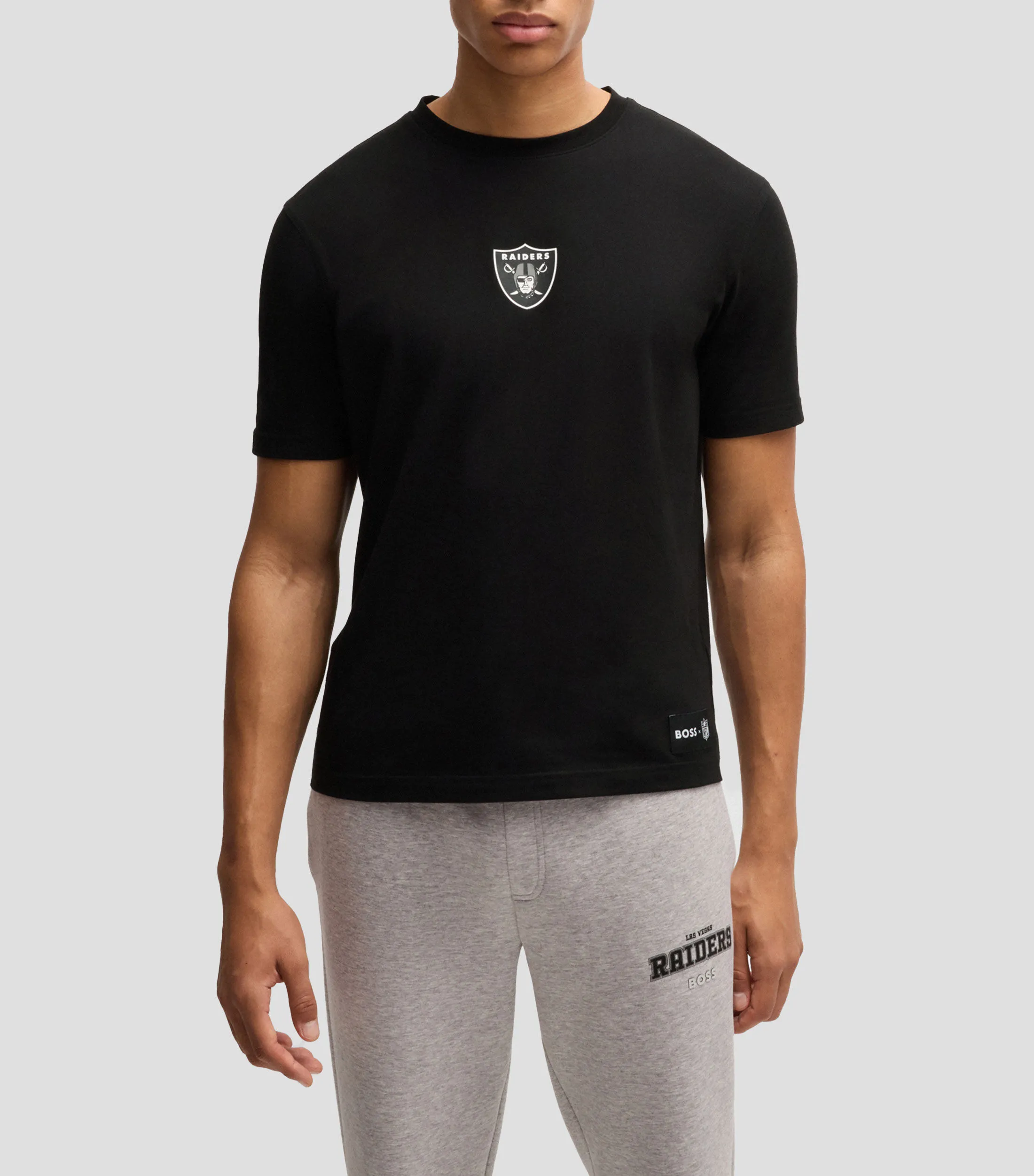 Boss Playera Boss x NFL de algodón elástico con detalle especial de la marca Hombre