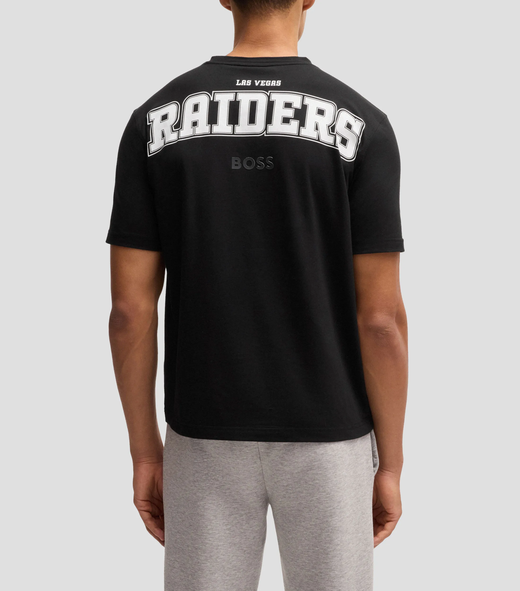 Boss Playera Boss x NFL de algodón elástico con detalle especial de la marca Hombre