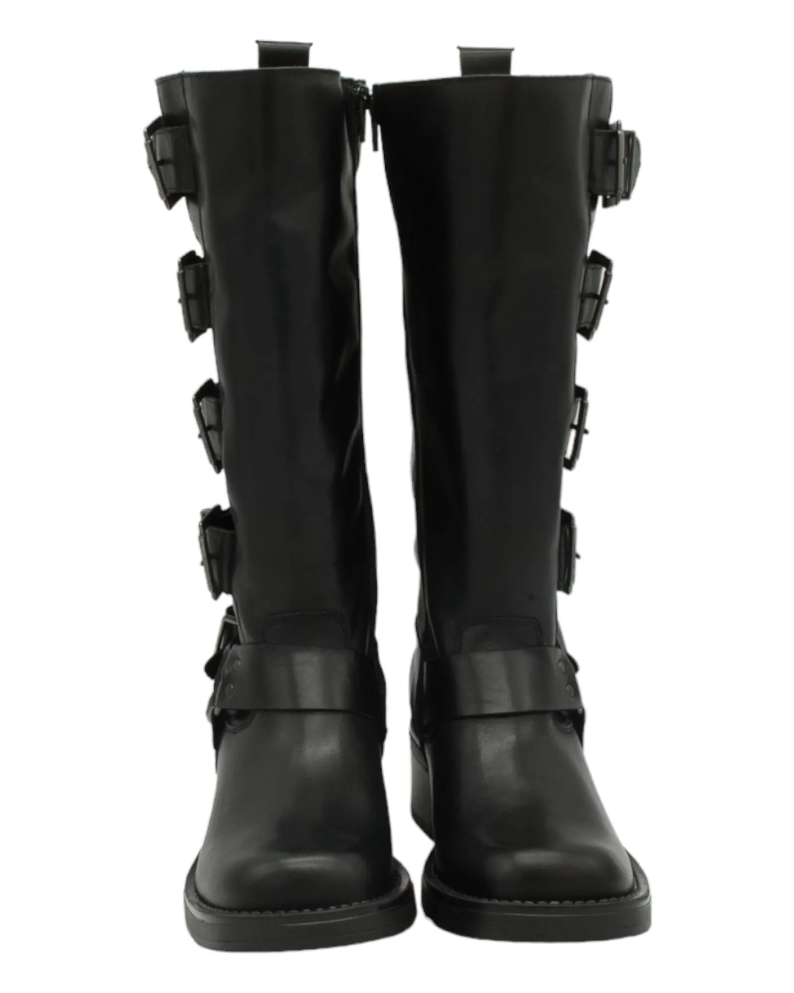 BOTAS DE MUJER PASTOR CASSANDRA EN NEGRO