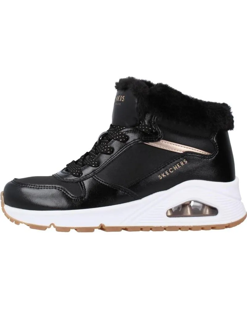 Botas SKECHERS  de Niña BOTAS NINA MODELO UNO COZY ON AIR COLOR NEGRO  BKRG