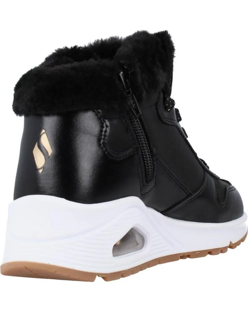 Botas SKECHERS  de Niña BOTAS NINA MODELO UNO COZY ON AIR COLOR NEGRO  BKRG