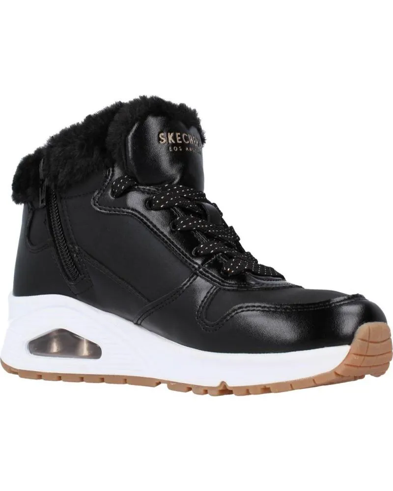 Botas SKECHERS  de Niña BOTAS NINA MODELO UNO COZY ON AIR COLOR NEGRO  BKRG