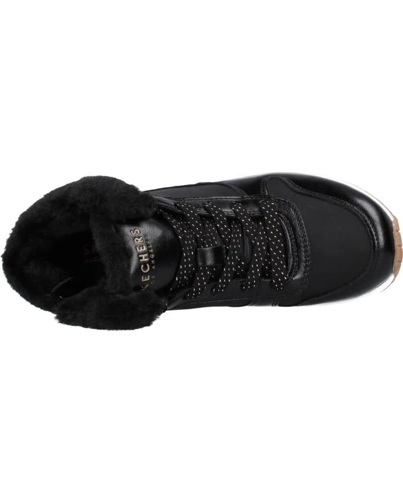 Botas SKECHERS  de Niña BOTAS NINA MODELO UNO COZY ON AIR COLOR NEGRO  BKRG
