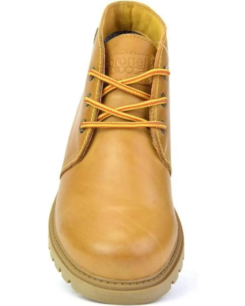 BOTINES CORONEL TAPIOCCA  DE HOMBRE BOTAS DE HOMBRE T52816  PIEL MOSTAZAPIEL MOSTAZA