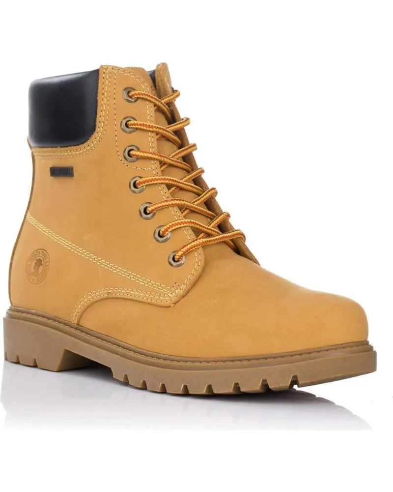 Botines de Hombre CORONEL TAPIOCCA BOTA CABALLERO NOBUCK MOSTAZANOBUCK MOSTAZA