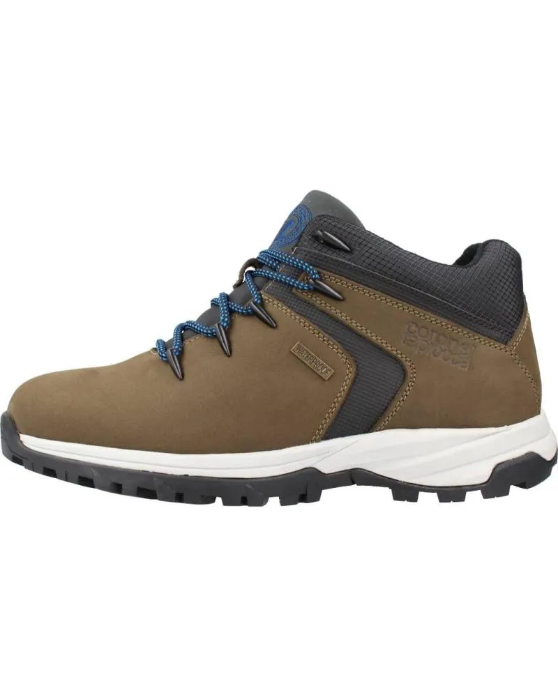 Botines de Hombre CORONEL TAPIOCCA BOTIN CABALLERO NOBUCK KAKINOBUCK KAKI