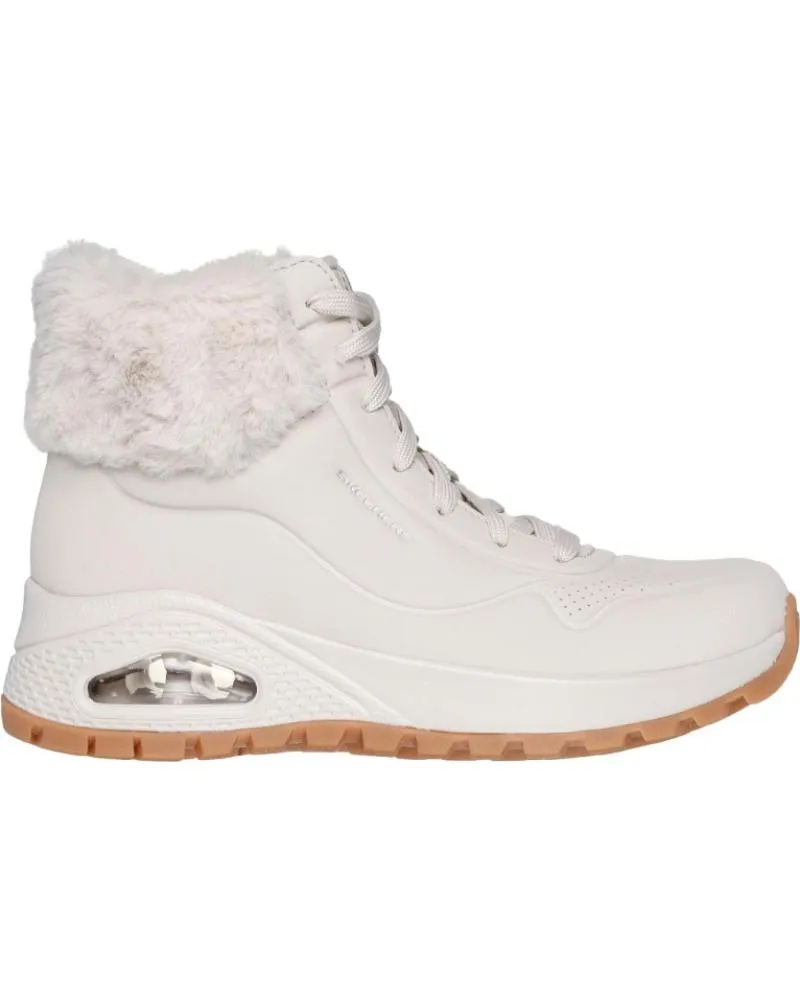 Botines SKECHERS  de Mujer BOTAS UNO RUGGED FALL AIR DE MUJER  BEIGE