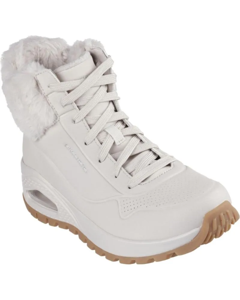 Botines SKECHERS  de Mujer BOTAS UNO RUGGED FALL AIR DE MUJER  BEIGE