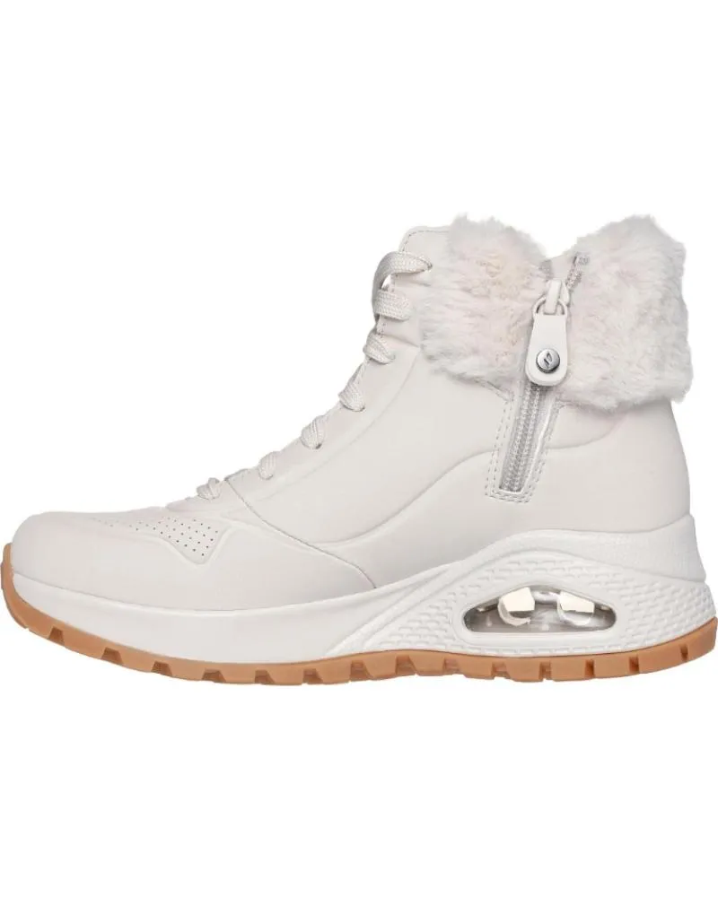 Botines SKECHERS  de Mujer BOTAS UNO RUGGED FALL AIR DE MUJER  BEIGE