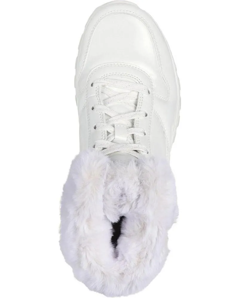 Botines SKECHERS  de Mujer BOTINES PLANOS UNO RUGGED MUJER  BLANCO