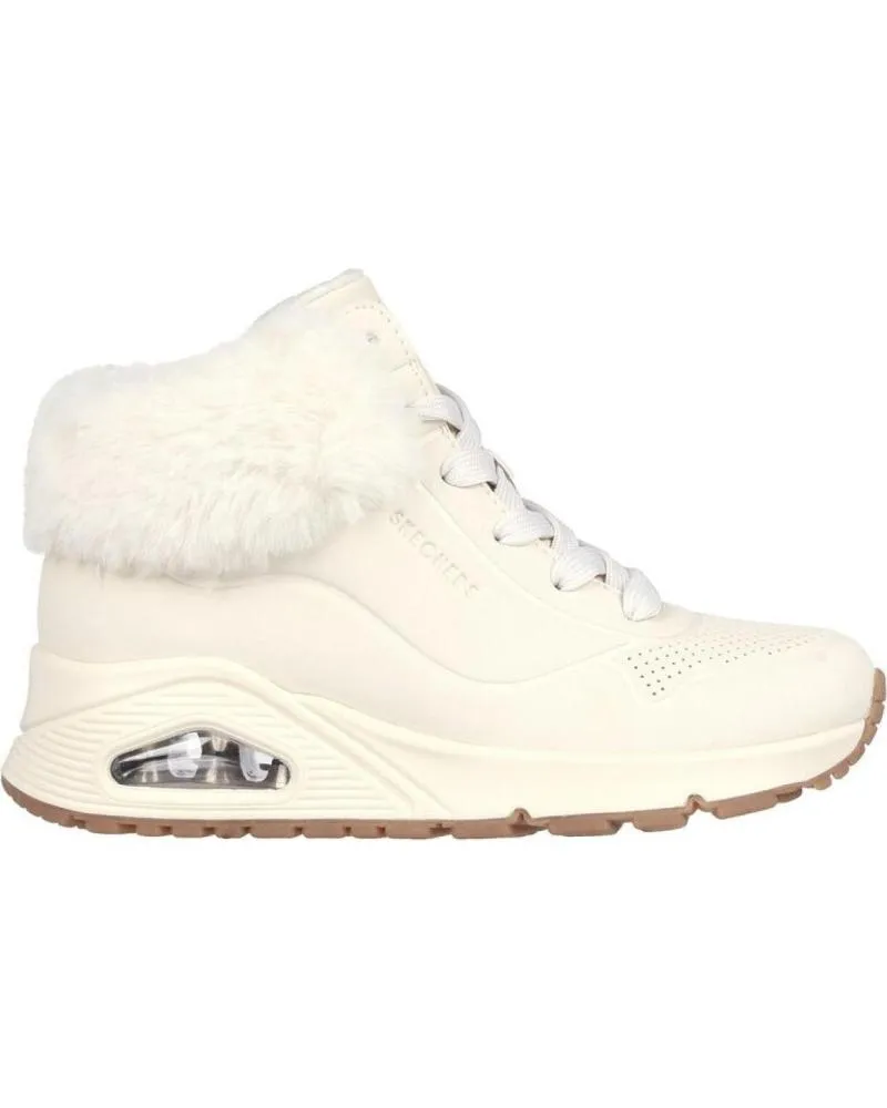 BOTINES SKECHERS  DE MUJER UNO FALL AIR MUJERNINA 310539NAT  BEIGE