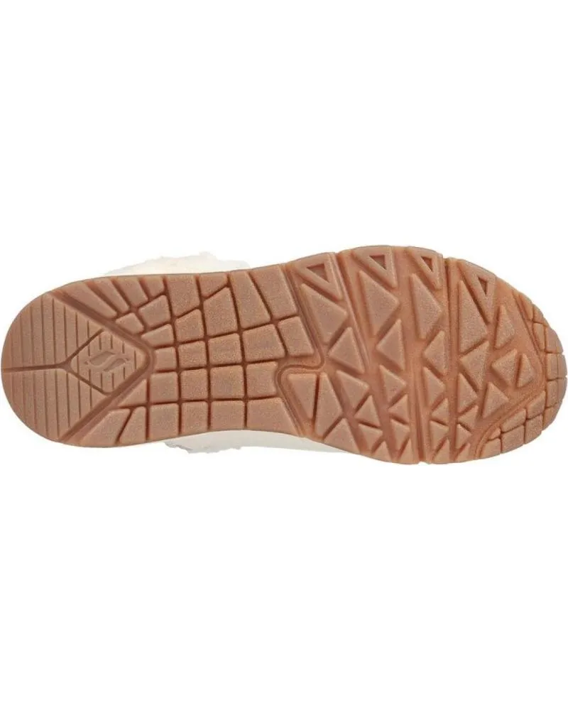 BOTINES SKECHERS  DE MUJER UNO FALL AIR MUJERNINA 310539NAT  BEIGE