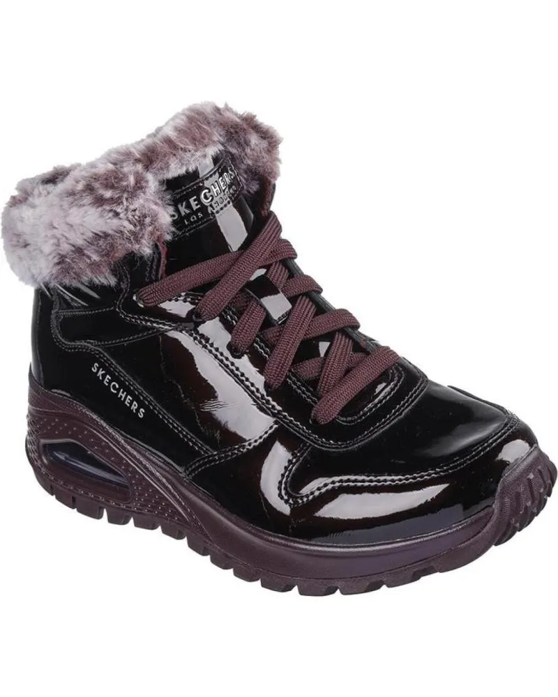 Botines SKECHERS  de Mujer UNO FIESTY WINTER BURDEOS  GRANATE