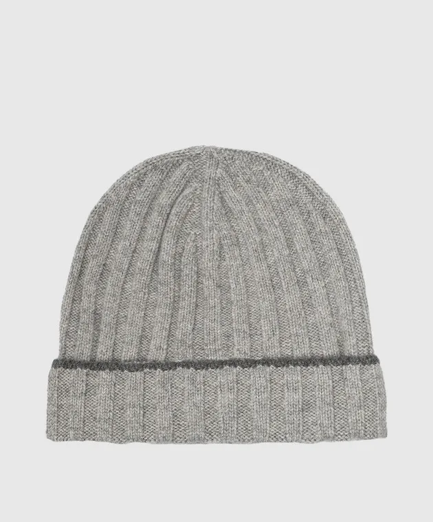 Brunello Cucinelli Gray cashmere hat