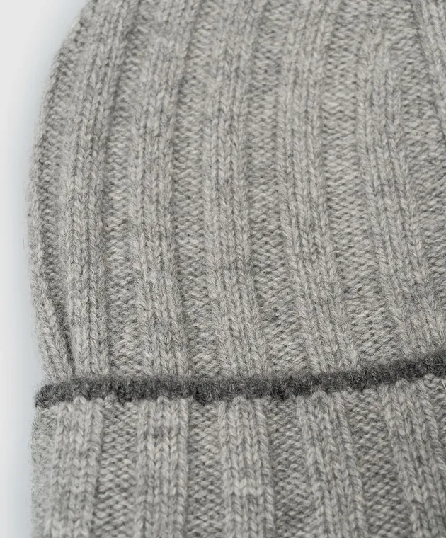 Brunello Cucinelli Gray cashmere hat