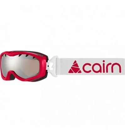Cairn Rush Spx3 (Blanco Rojo Brillante) Máscara de Esquí Junior