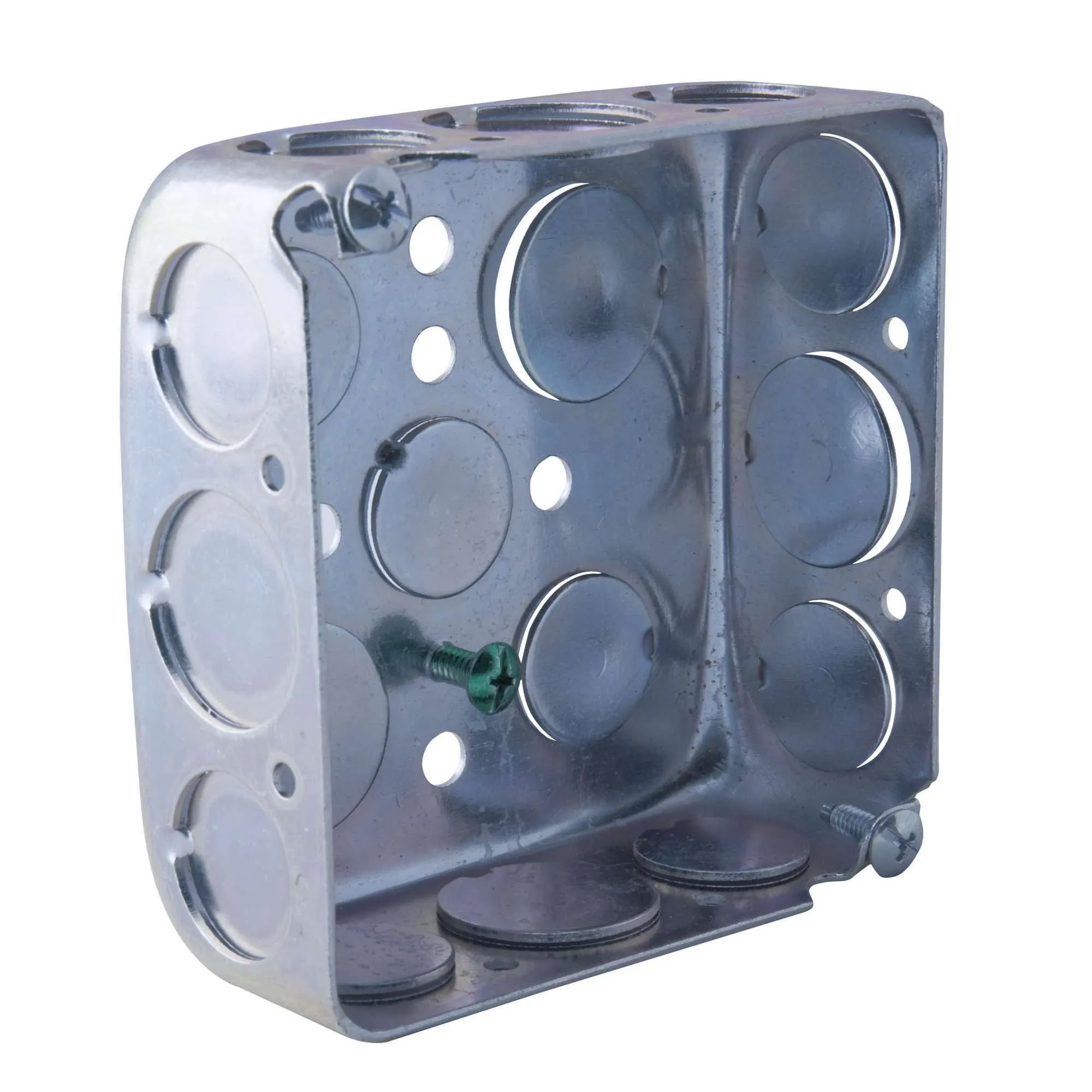 Caja de paso cuadrada marca ISSA (4"x4")