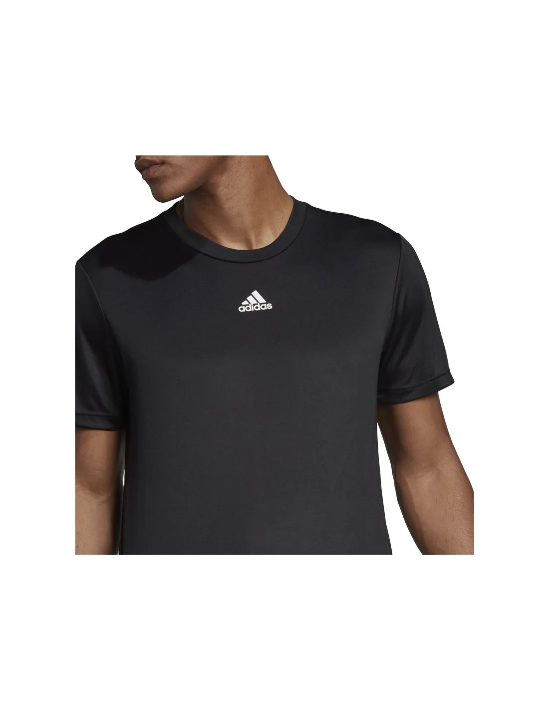 Camiseta manga corta adidas Aeroready HIIT Back 3S Hombre Black