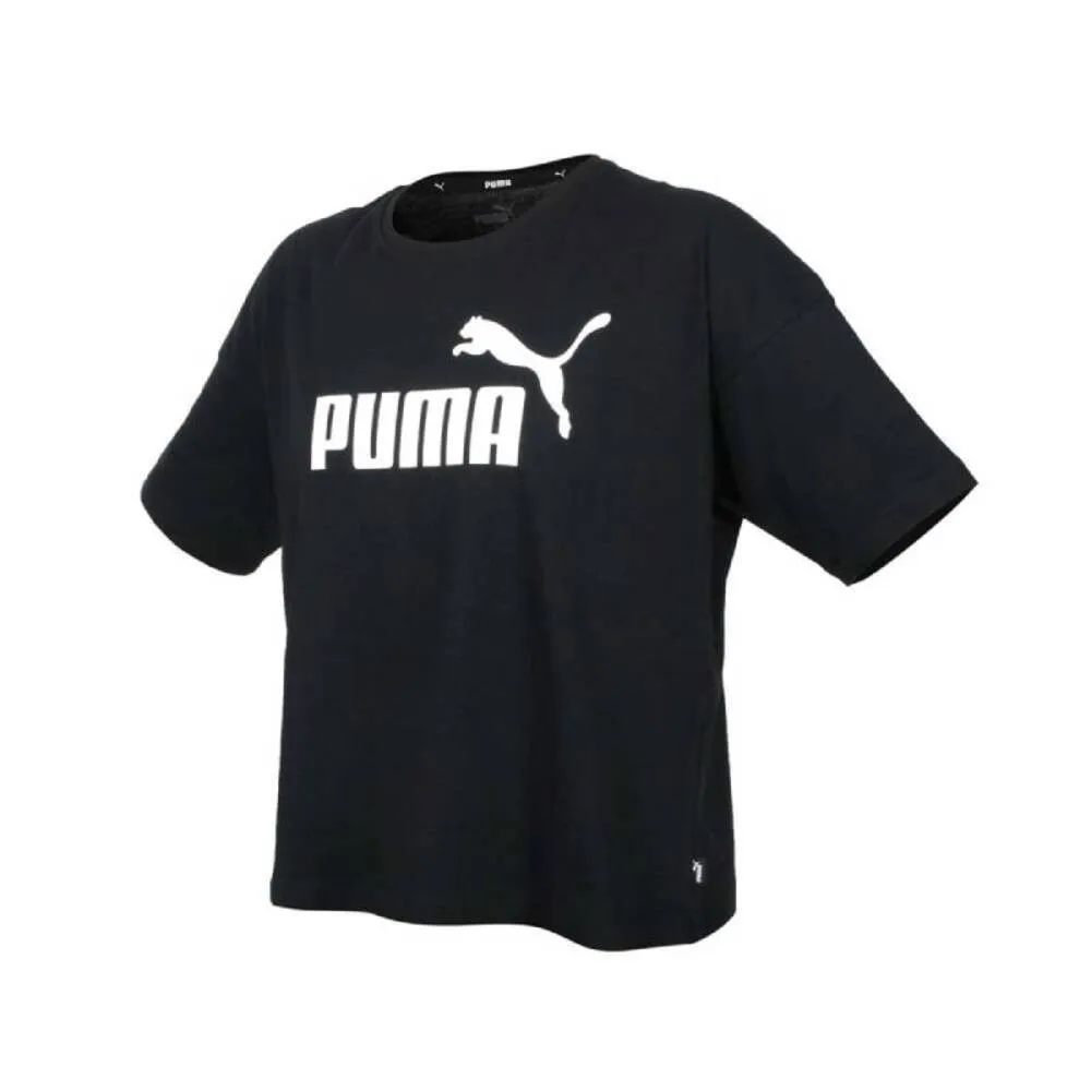 CAMISETA PUMA ESS CROPPED LOGO NEGRO  58686601