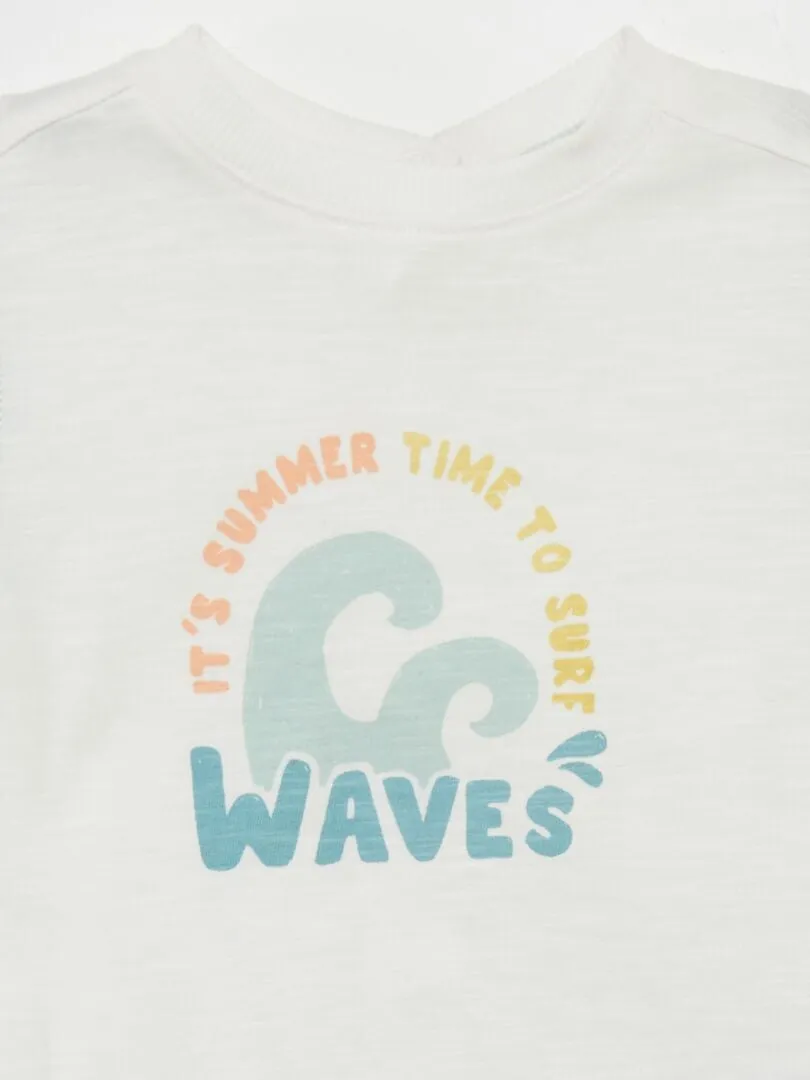 CAMISETA SIN MANGAS DE PUNTO CON CIERRE TRASERO DE AUTOMáTICOS  BLANCO