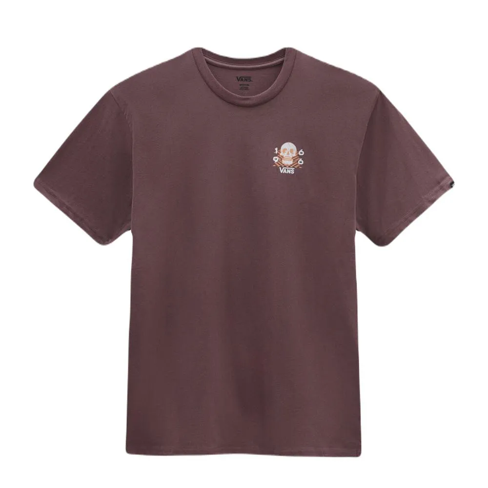 CAMISETA VANS MINDCHECK TEEB MARRO ROSE TAUPE T SHIRT VN000FK9BEA1