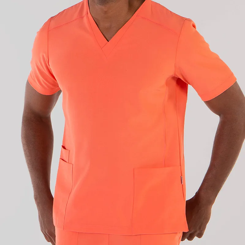CAMISOLA SANITARIA COLOR CORAL MICROFIBRA 360 TADEO  GARY'S