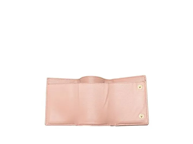 CARTERA TRIFOLD ANAGRAM LOEWE ROSA 