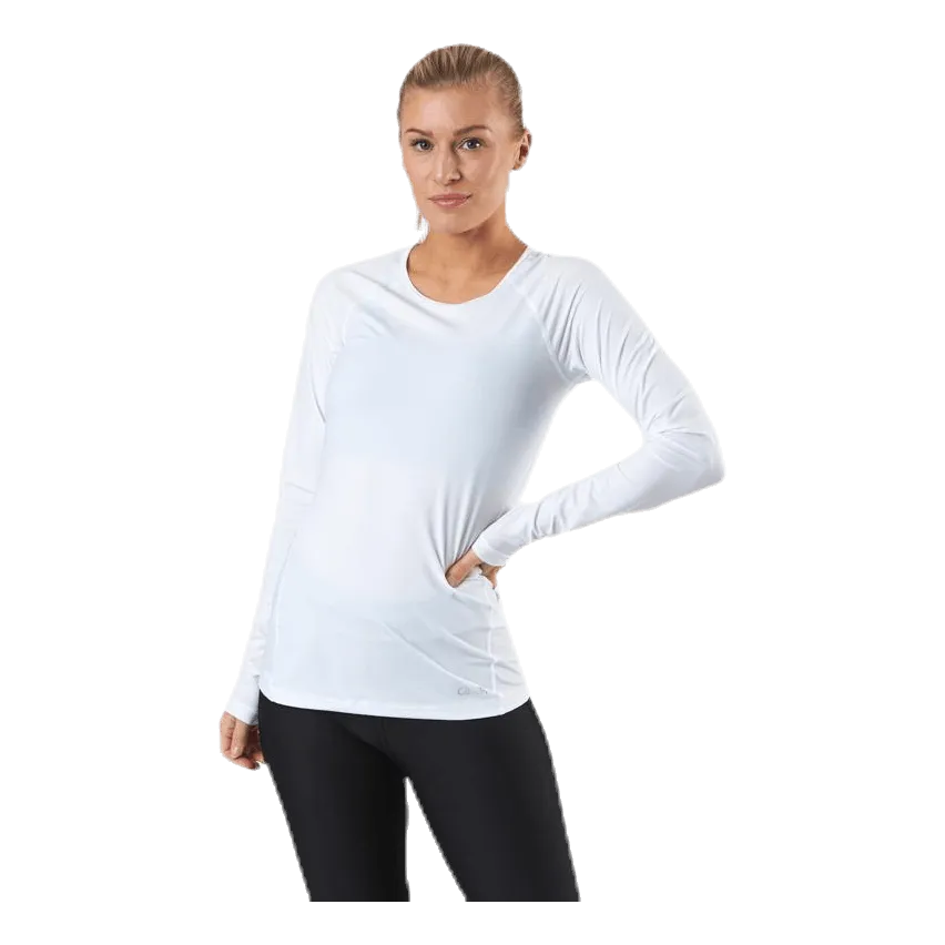 Casall Sport Long Sleeve White