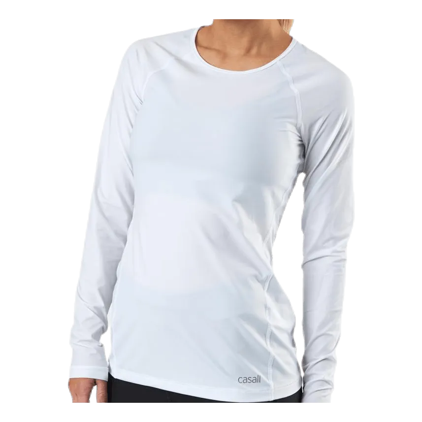 Casall Sport Long Sleeve White