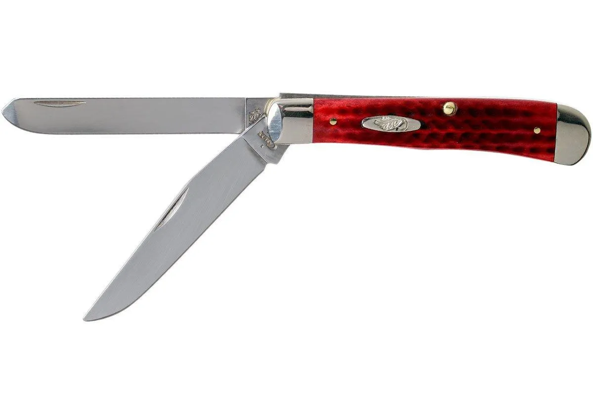 Case Trapper Pocket Worn Old Red Bone, 783 6254 SS navaja