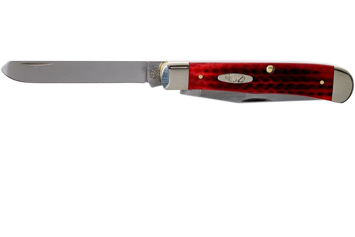 Case Trapper Pocket Worn Old Red Bone, 783 6254 SS navaja