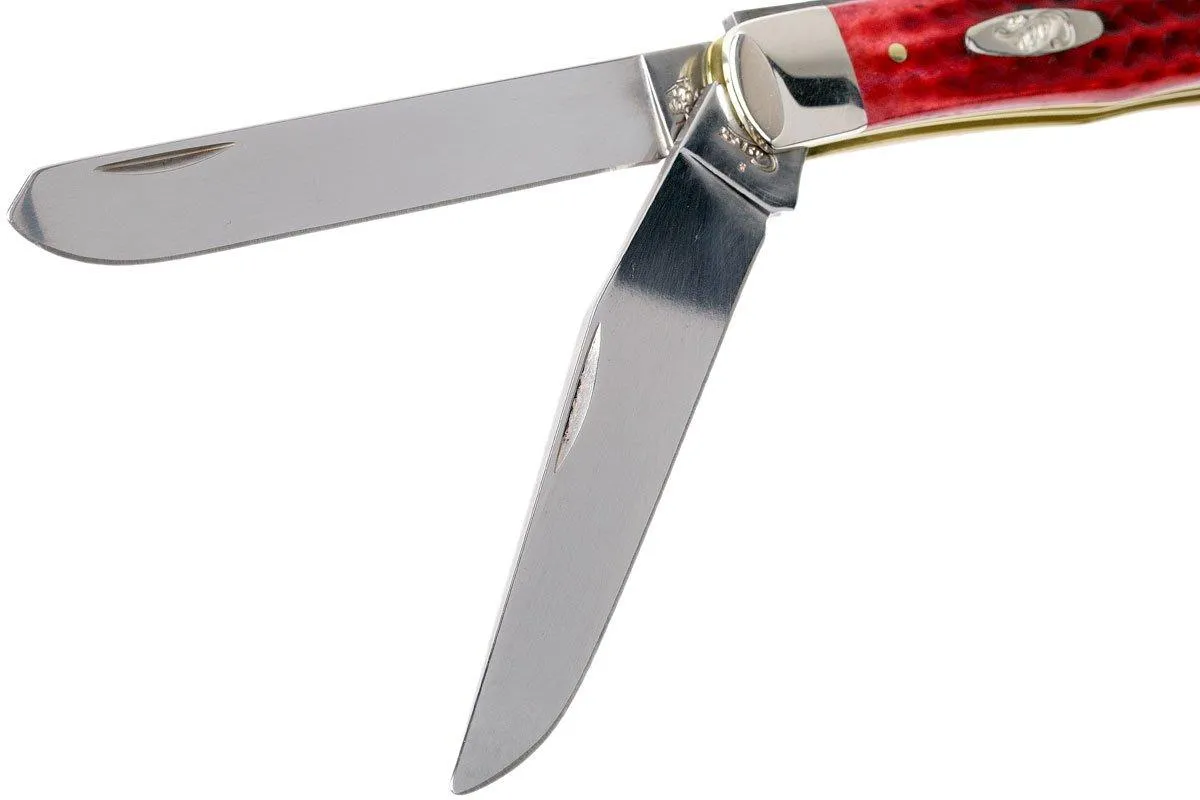 Case Trapper Pocket Worn Old Red Bone, 783 6254 SS navaja