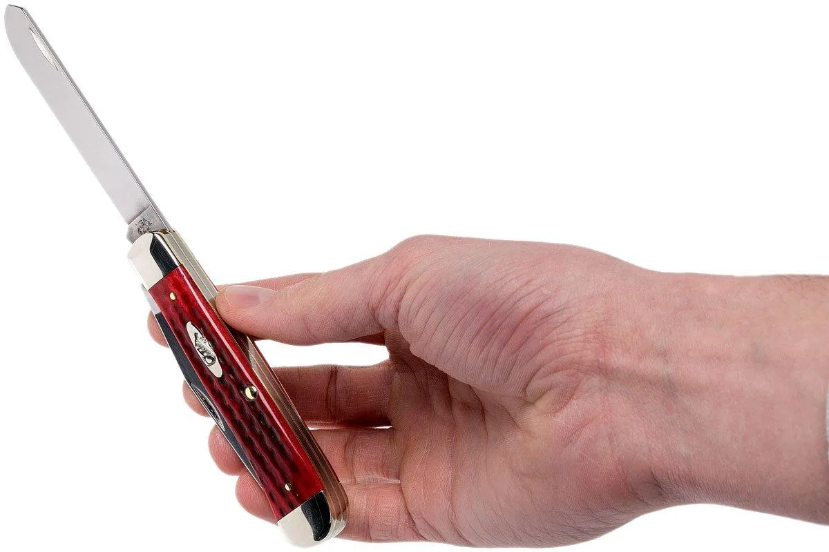 Case Trapper Pocket Worn Old Red Bone, 783 6254 SS navaja
