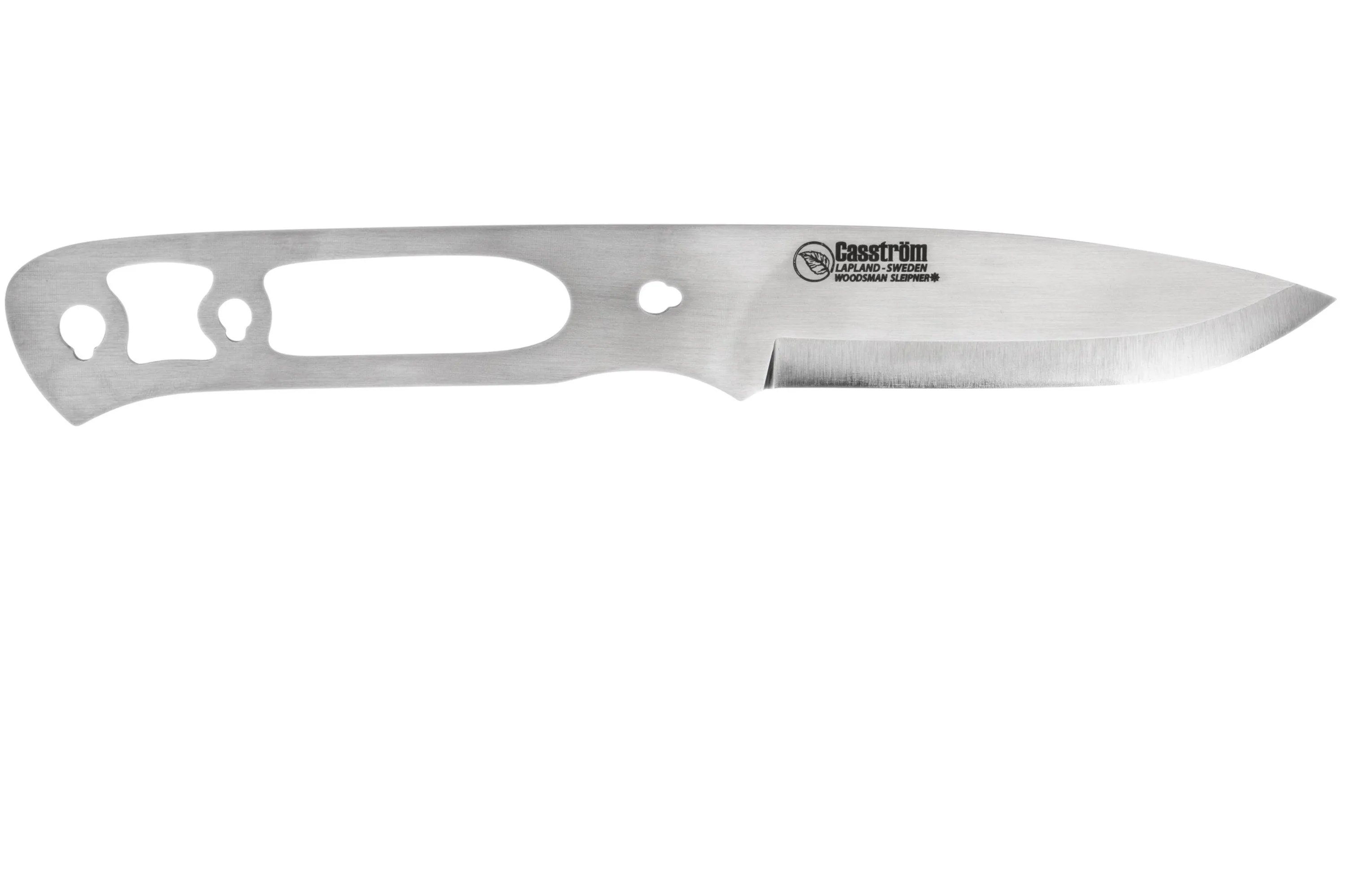 Casström Woodsman Knife Knife Blade 13230 Sleipner Scandi, hoja