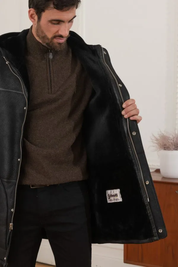 Cazadora Hombre Schott Lccoloradoh Black