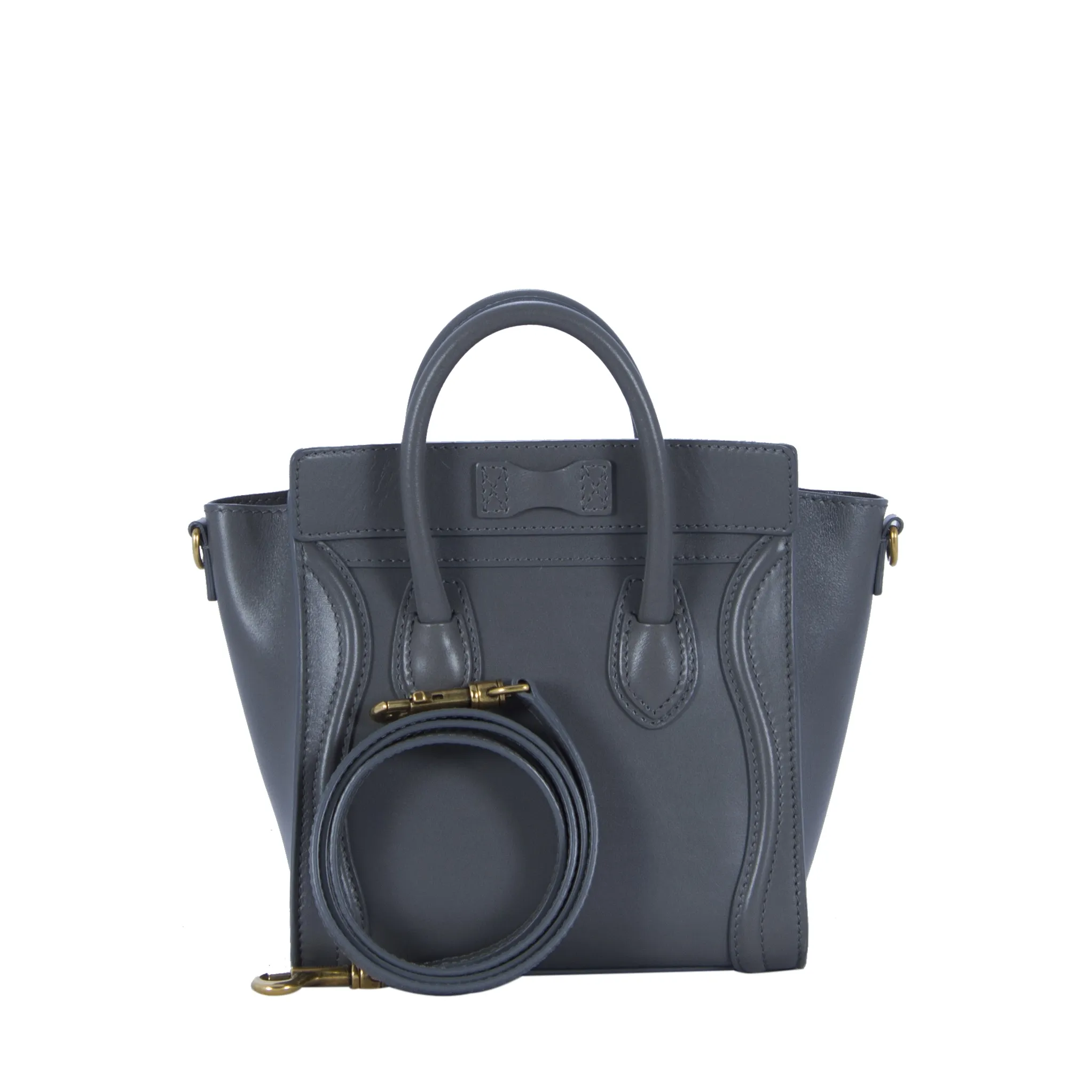 Celine Nano Luggage Gris
