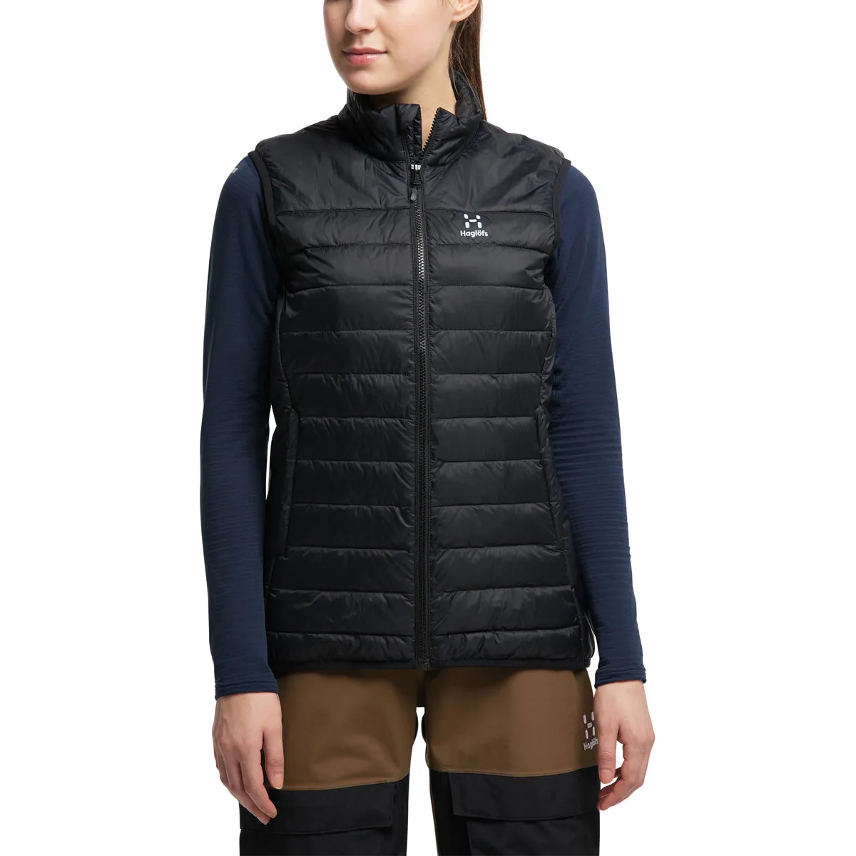 Chaleco Mujer Spire Mimic Vest Women Haglöfs Negro