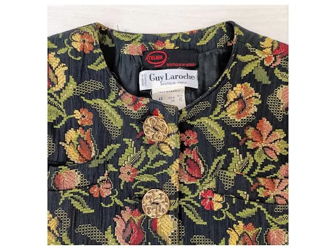 Chaqueta de Guy Laroche con flores Multicolor 