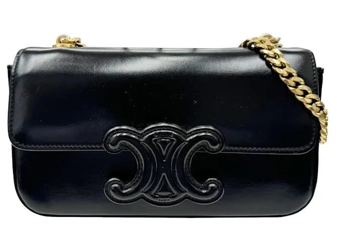 Céline Triomphe Vintage Negro 