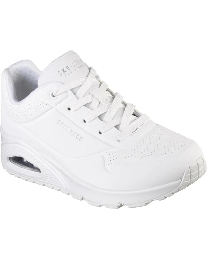 Deportivas de Mujer y Niña SKECHERS DEPORTIVA UNO STAND ON AIR 73690 BLANCA BLANCO