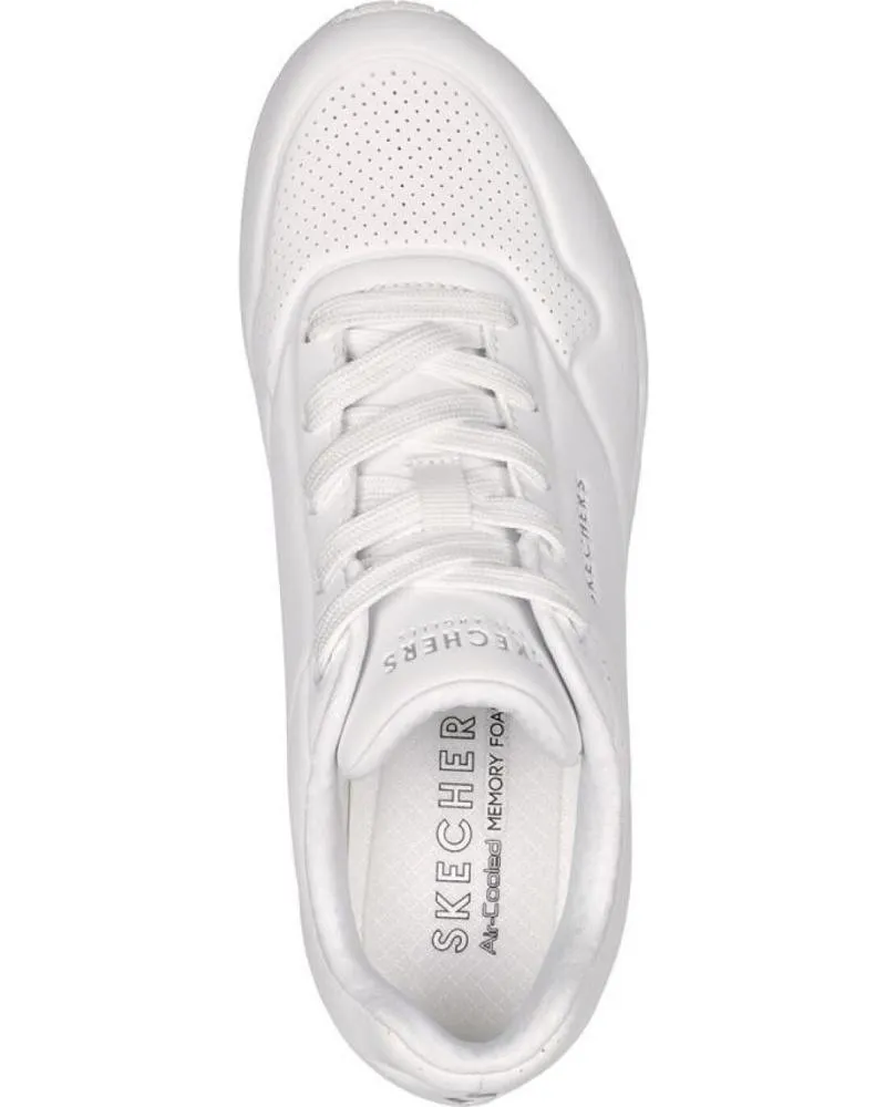 Deportivas de Mujer y Niña SKECHERS DEPORTIVA UNO STAND ON AIR 73690 BLANCA BLANCO