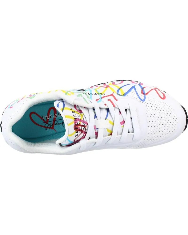 DEPORTIVAS DE MUJER Y NIñA SKECHERS UNOSPREAD THE LOVE MULTICOLOR