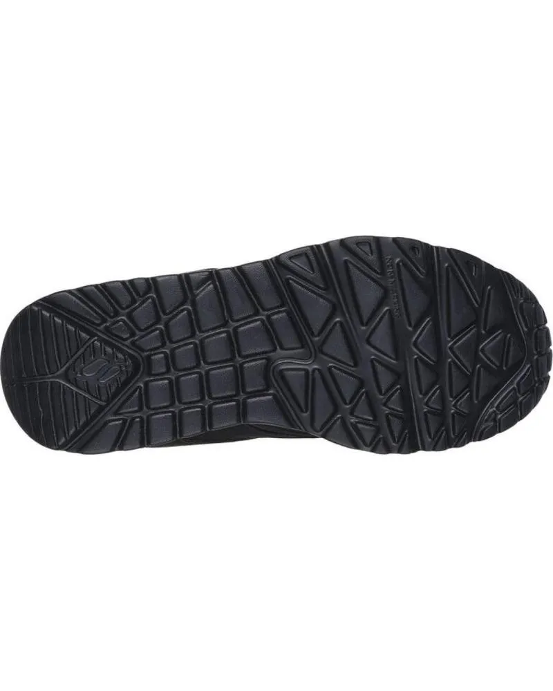 DEPORTIVAS SKECHERS  DE NIñA Y NIñO ZAPATILLA NINOA NEGRA UNO LITE 403640LBBK  NEGRO