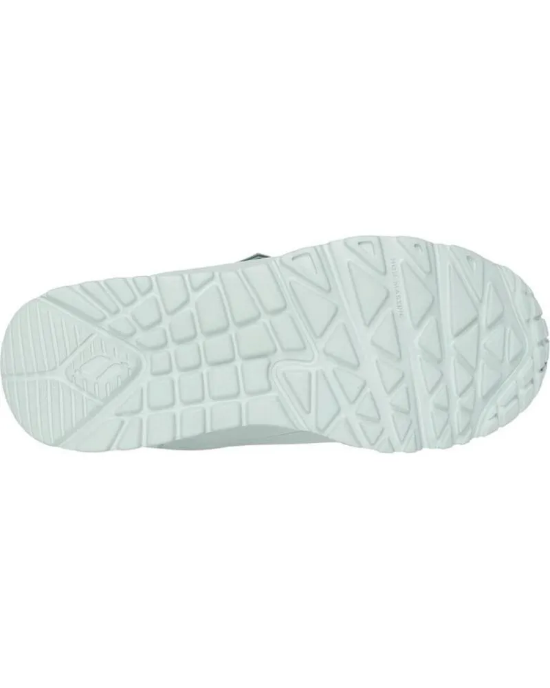 DEPORTIVAS SKECHERS  DE NIñA ZAPATILLA NINA UNO LITE EASY ZIP 310387LSAGE  VERDE
