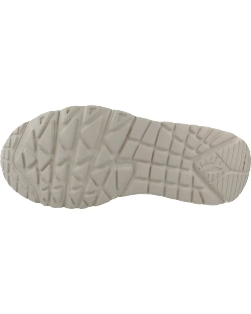 DEPORTIVAS SKECHERS  DE NIñA ZAPATILLAS NINA MODELO UNO LITE  METALLIC COLOR BEIS  NTMT